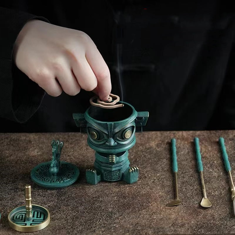 Sanxingdui | Incense Burner Set - ZenDragon