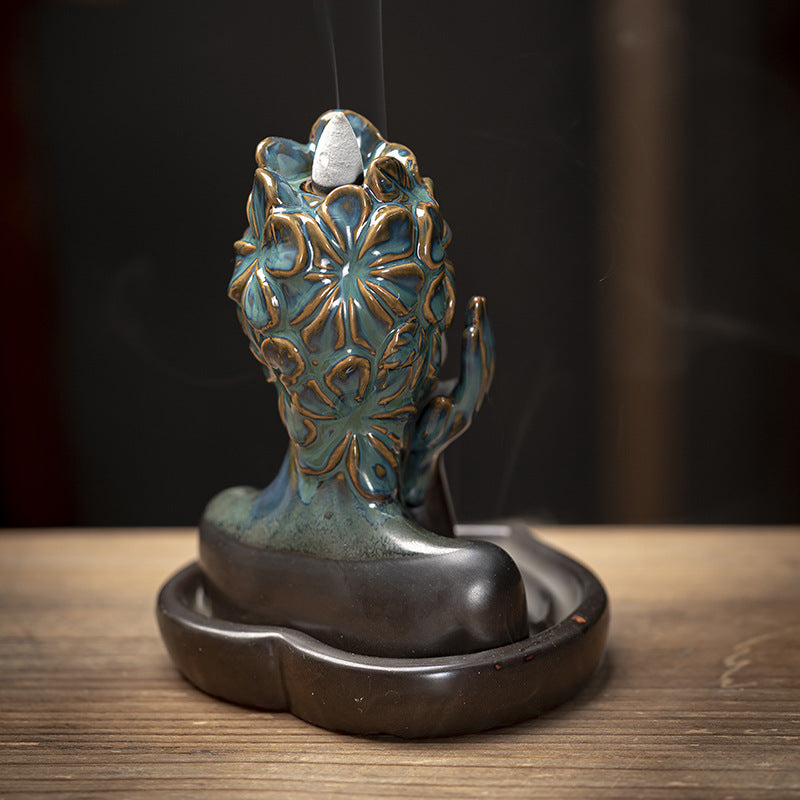 LadyFlower | Backflow Incense Burner