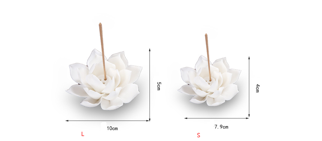 White Lotus | Incense Stick Burner