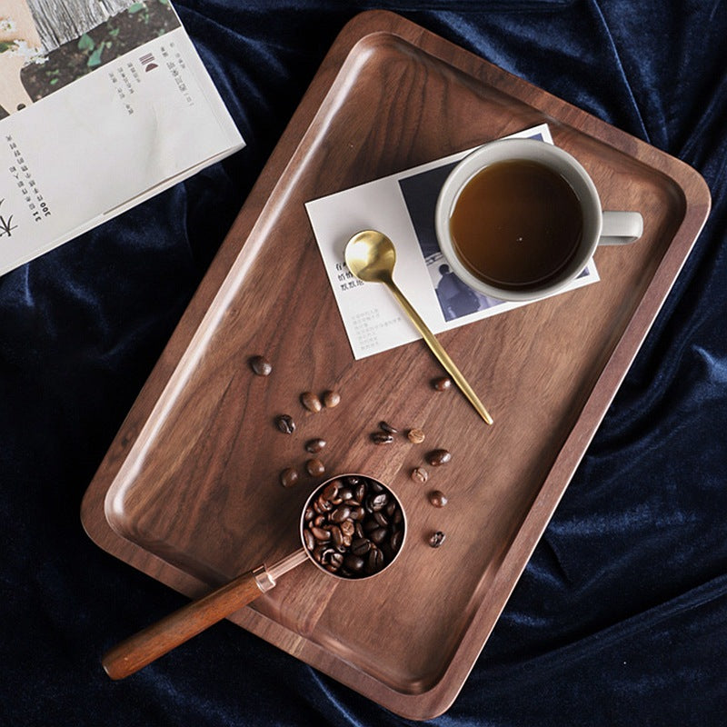 Walnut wood tray