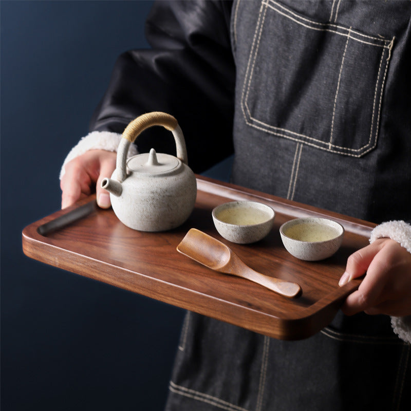 Walnut wood tray