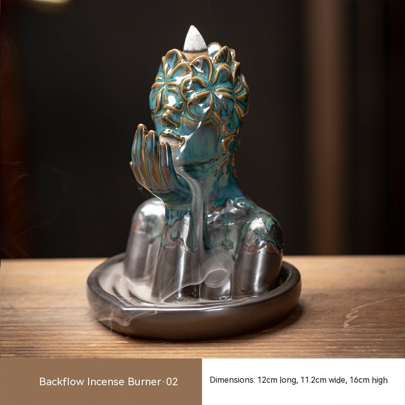 LadyFlower | Backflow Incense Burner