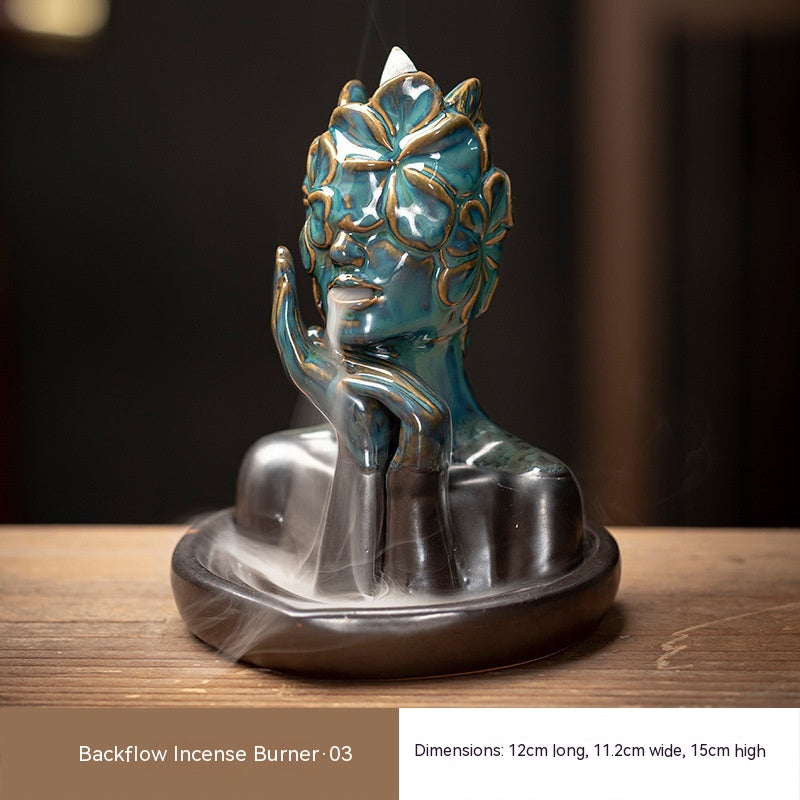 LadyFlower | Backflow Incense Burner