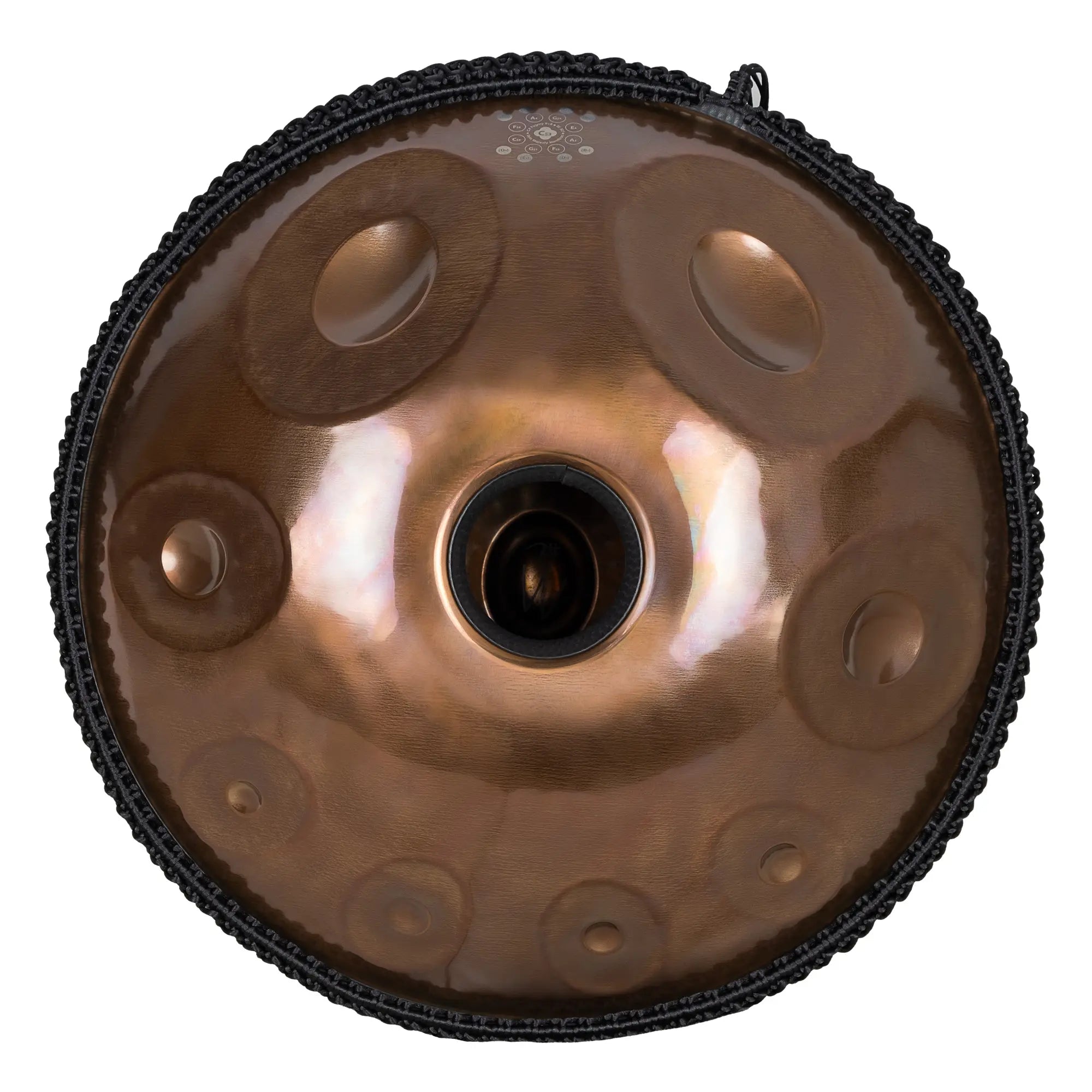 Majesty Handpan F2 Pygmy 17 (9+8) (440 Hz) inkl. Tasche | Sela