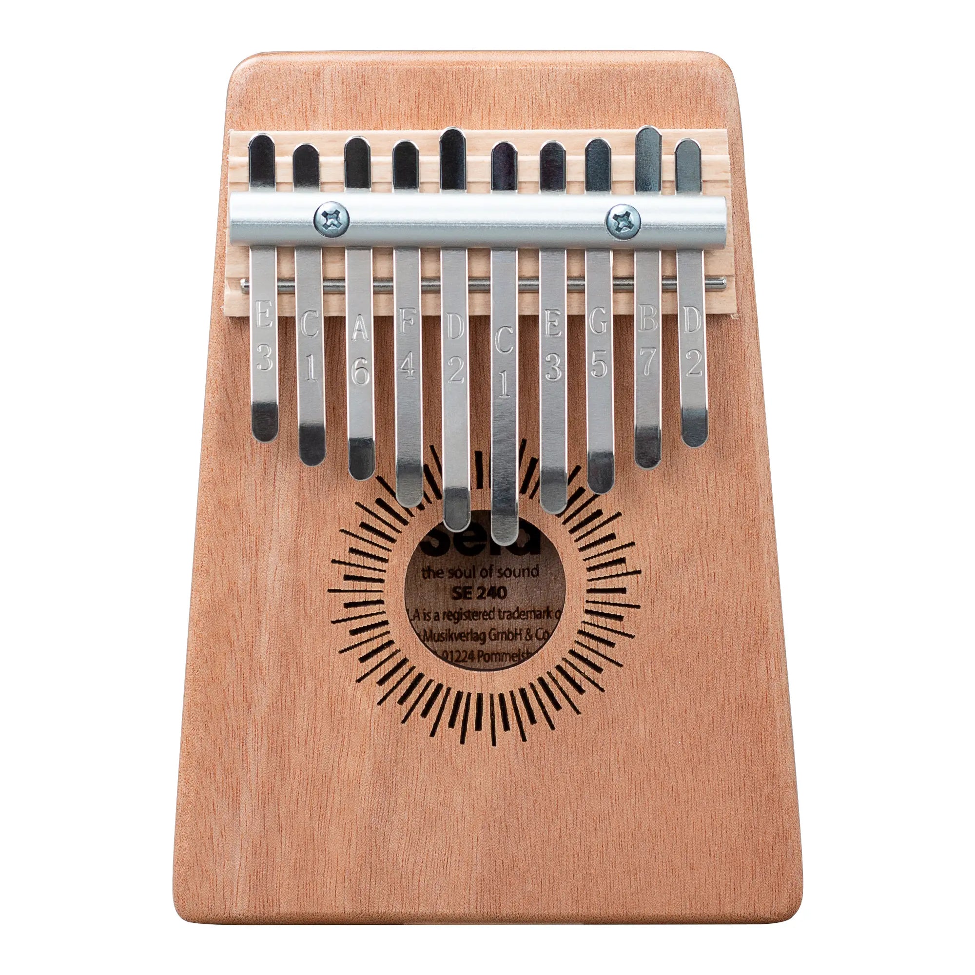 Kalimba Mahogany 10 Zungen | Sela