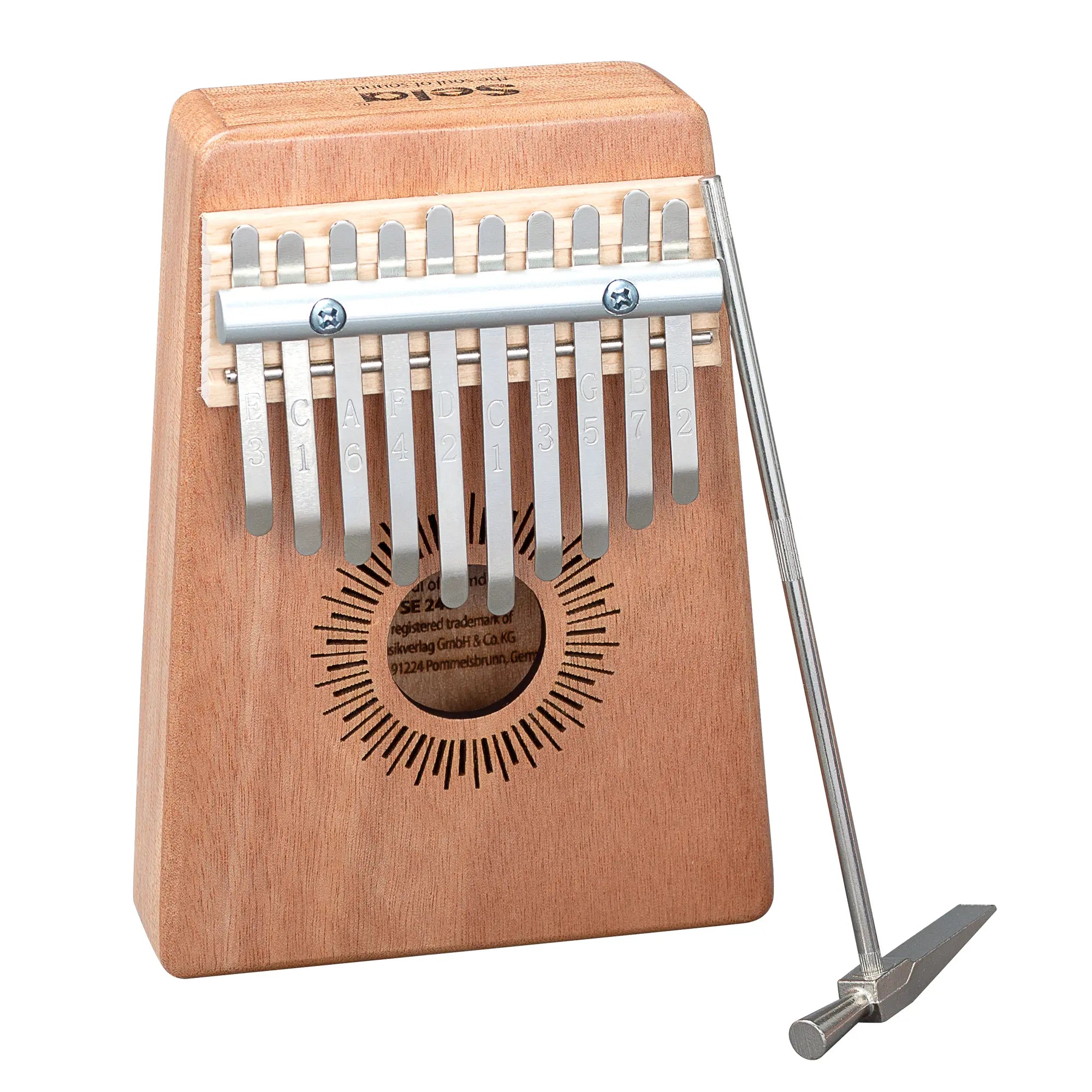 Kalimba Mahogany 10 Zungen | Sela