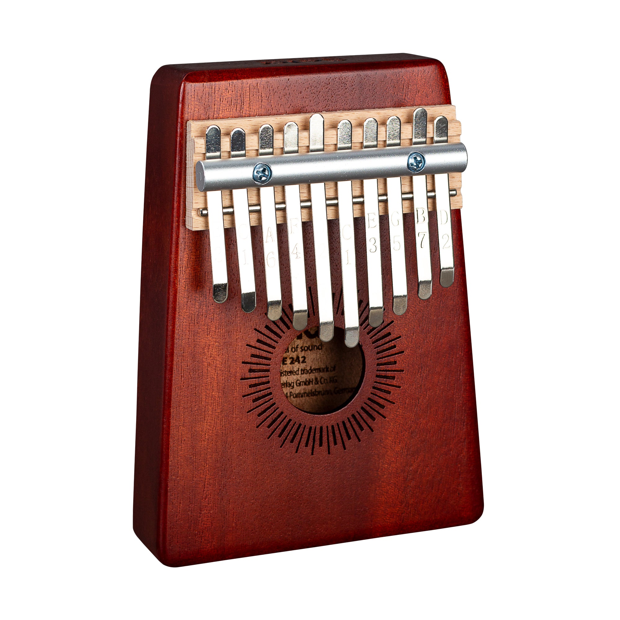 Kalimba Mahogany 10 Zungen | Sela