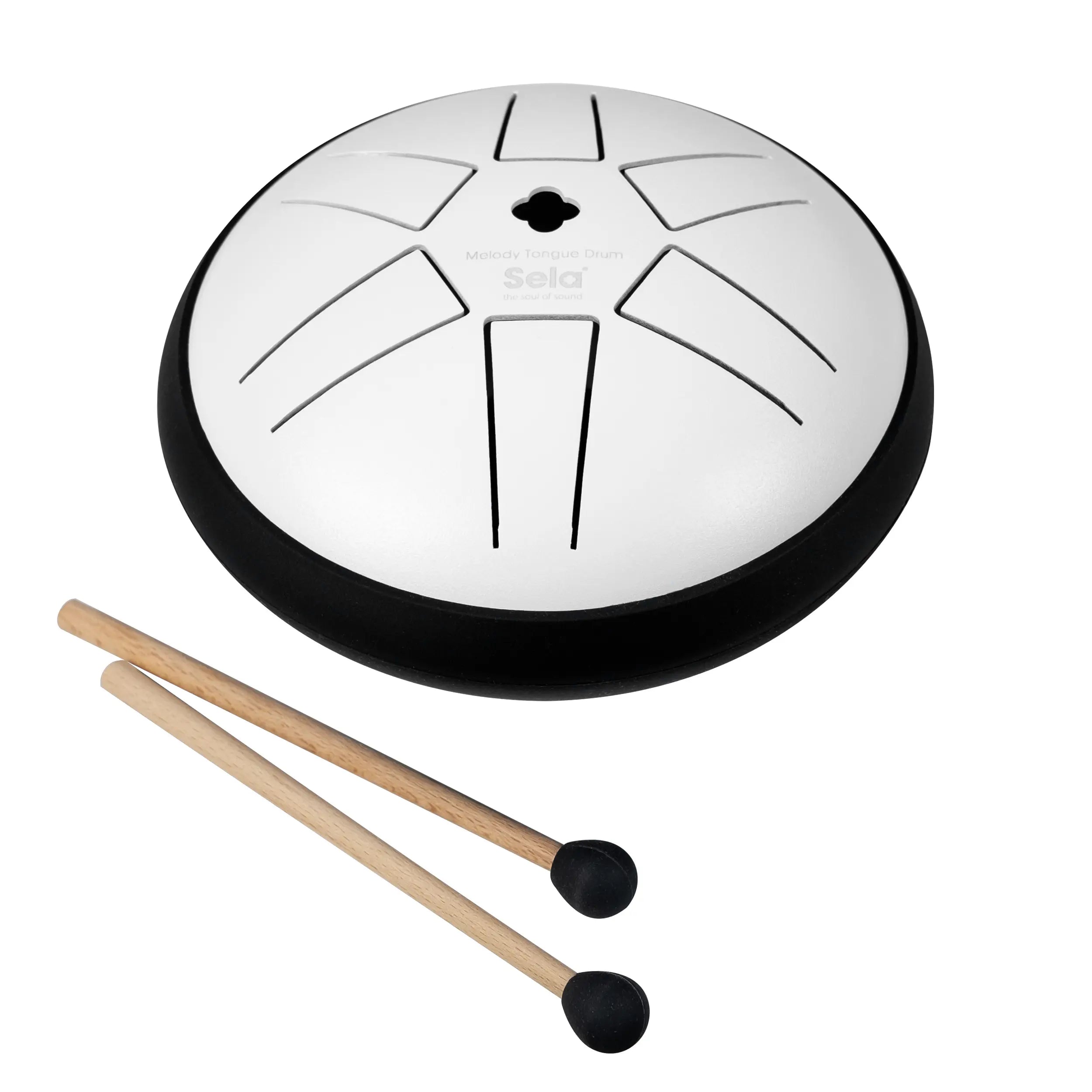 Melody Tongue Drum 5,5“ B5 | Weiss | Sela