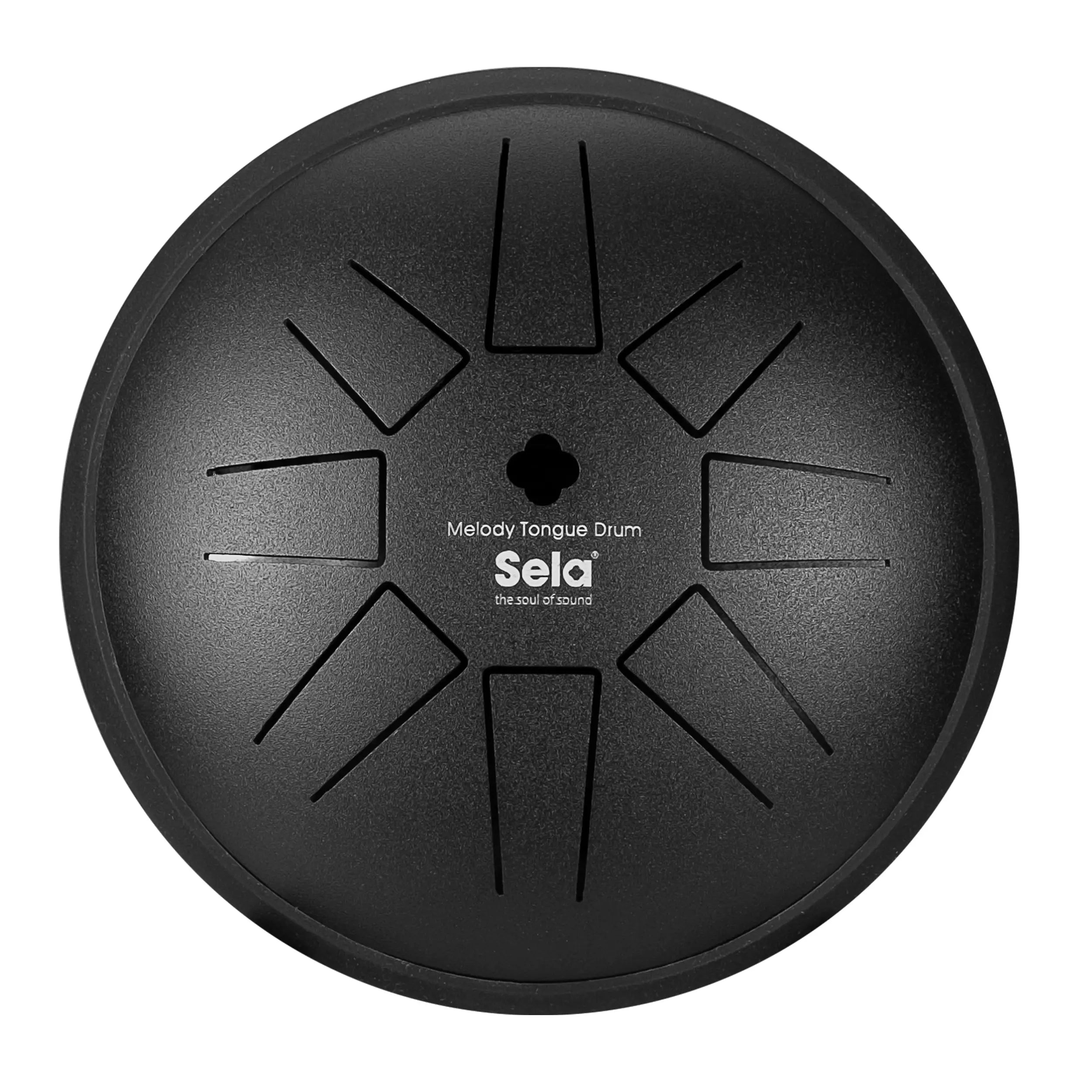 Melody Tongue Drum 6“ C Maj | Schwarz | Sela