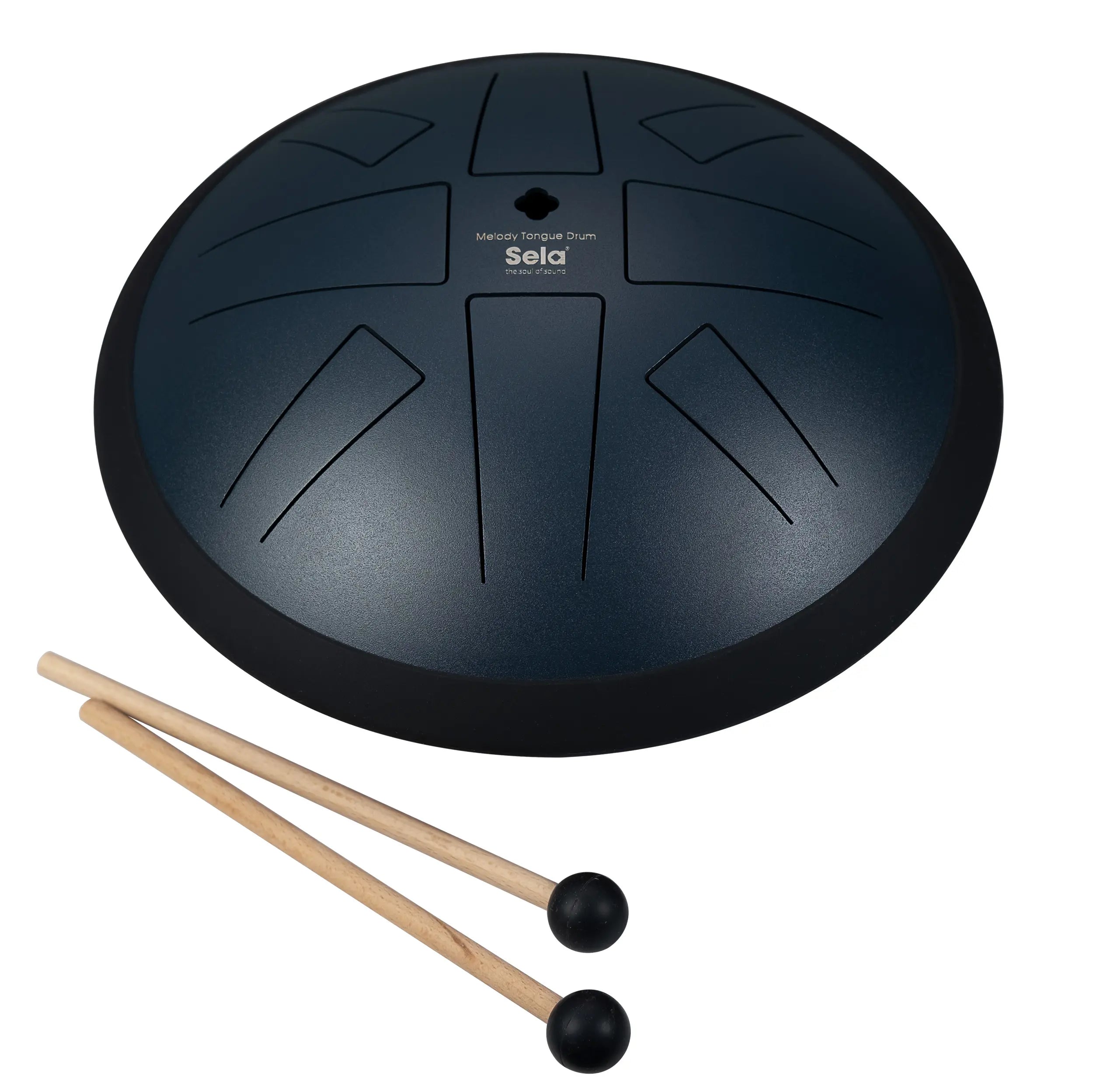 Melody Tongue Drum 10“ D Akebono | Navy Blau | Sela