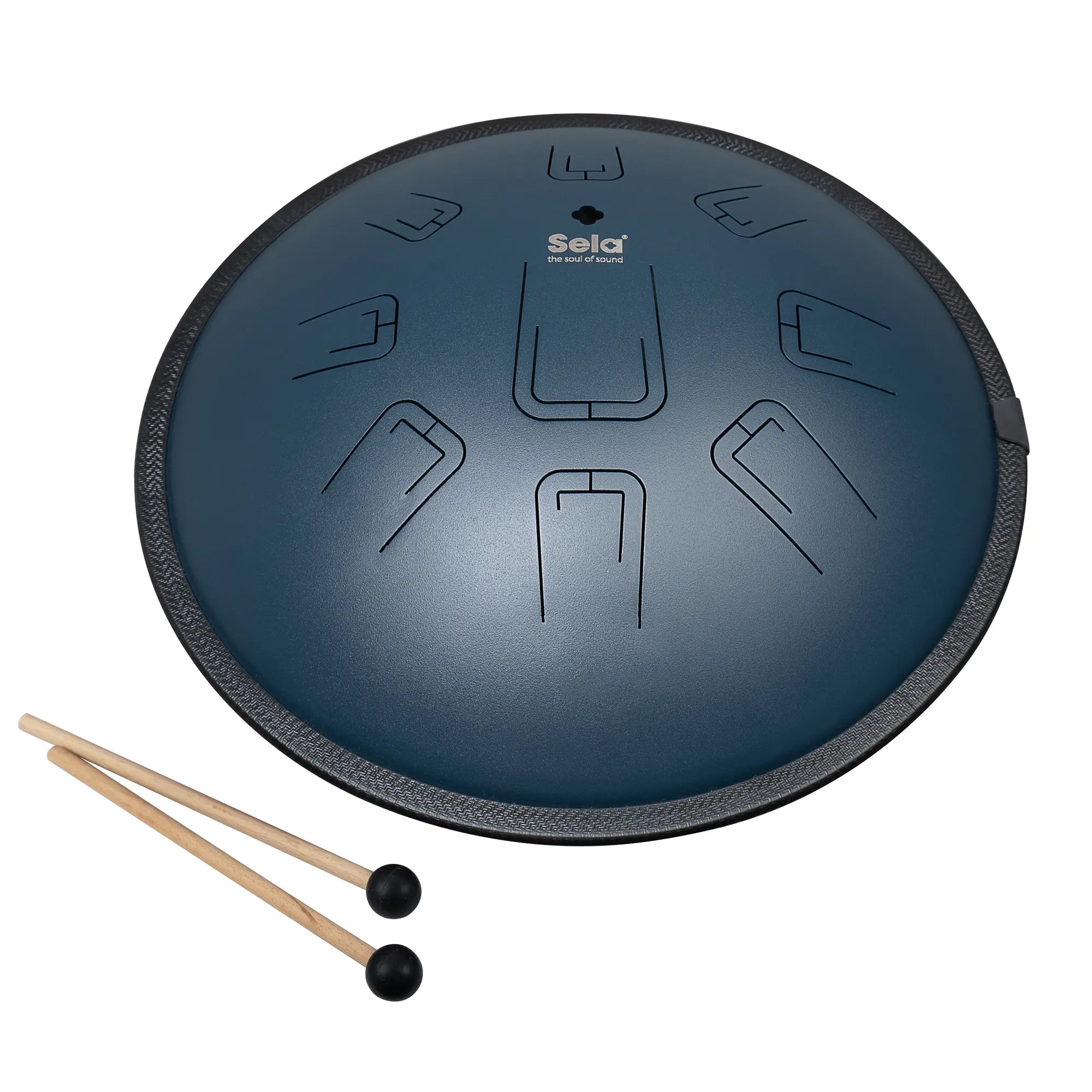 Melody Tongue Drum 14" D Amara inkl. Tasche | Navy Blau | Sela - ZenDragon