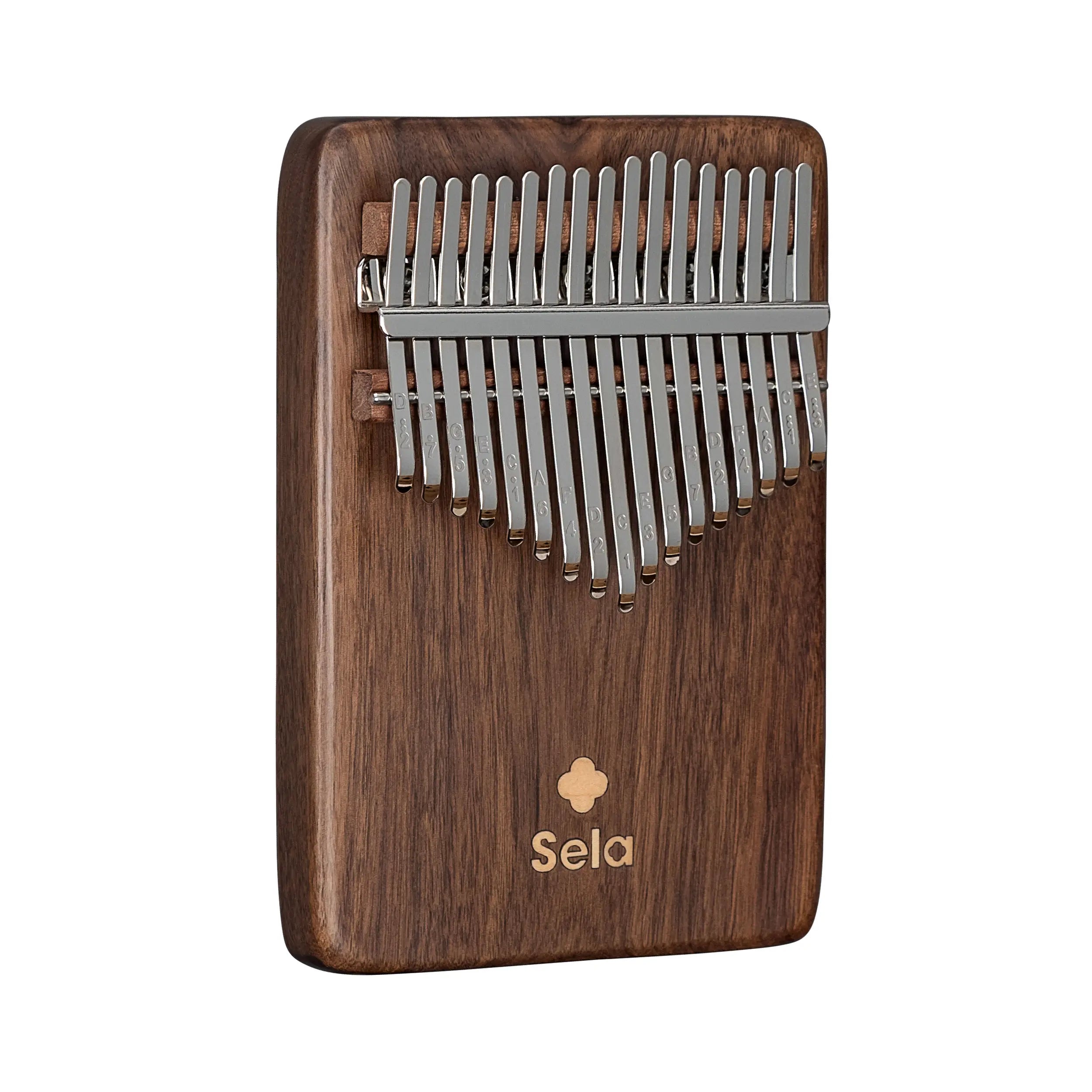 Kalimba 17 Zungen Walnuss Solid | Sela