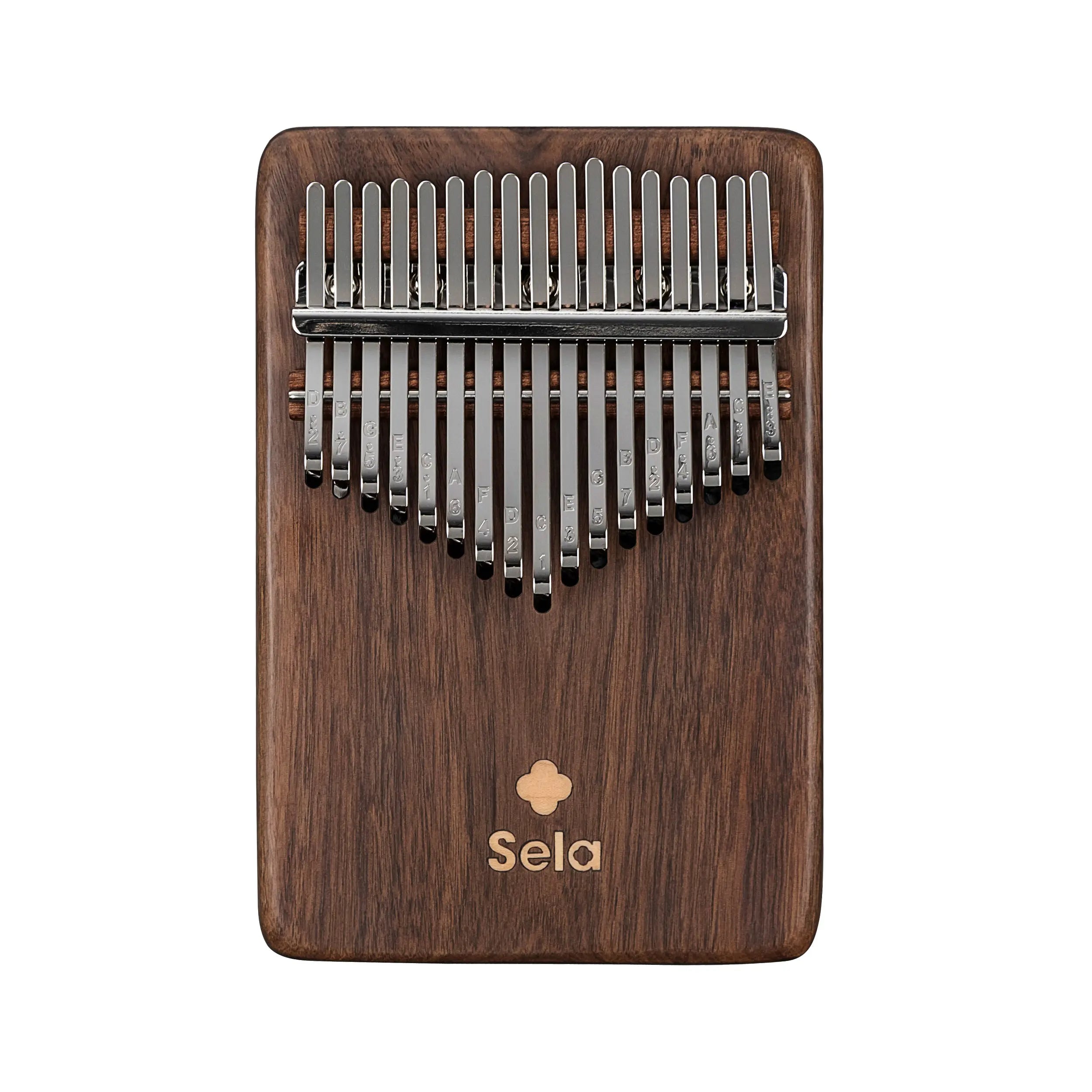 Kalimba 17 Zungen Walnuss Solid | Sela