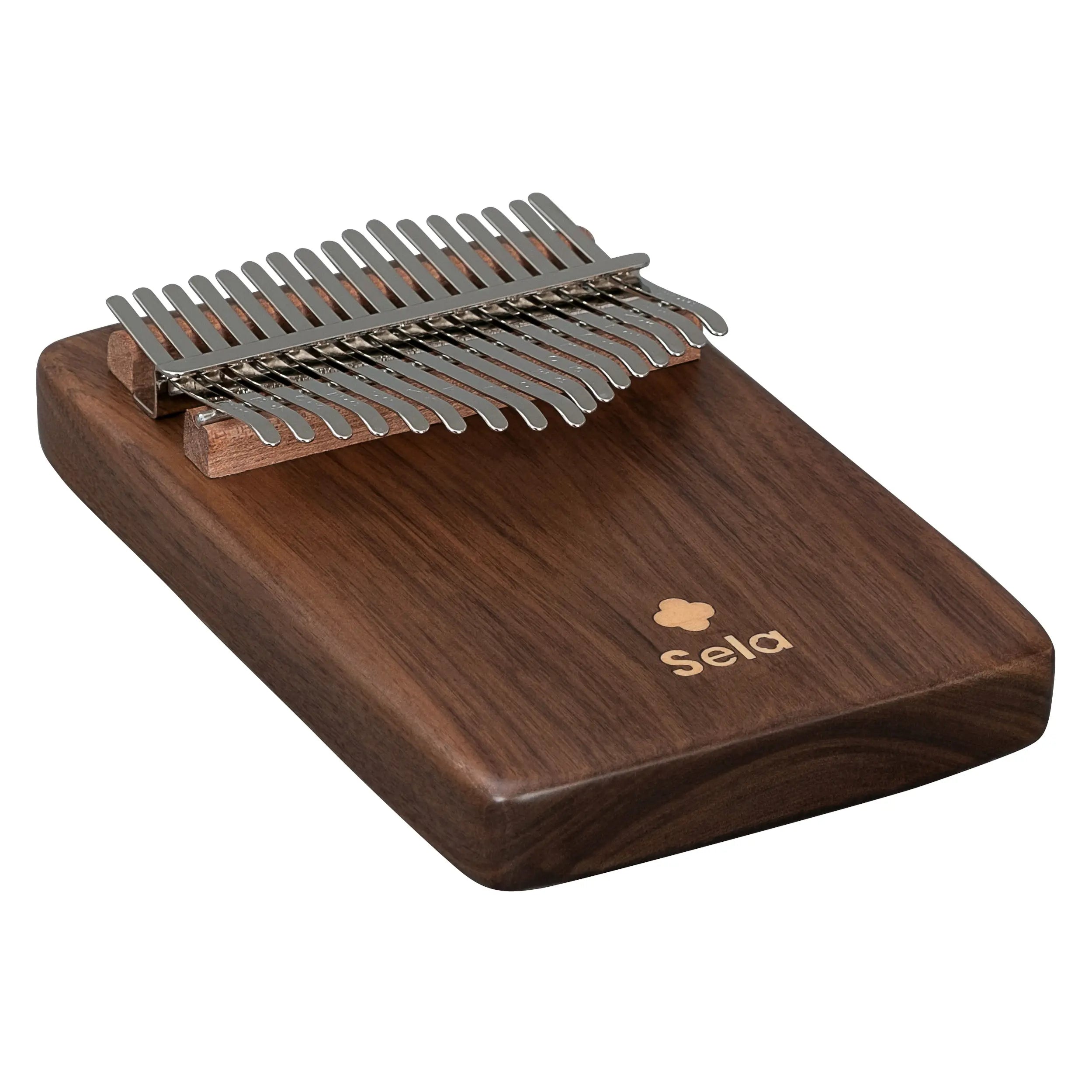 Kalimba 17 Zungen Walnuss Solid | Sela