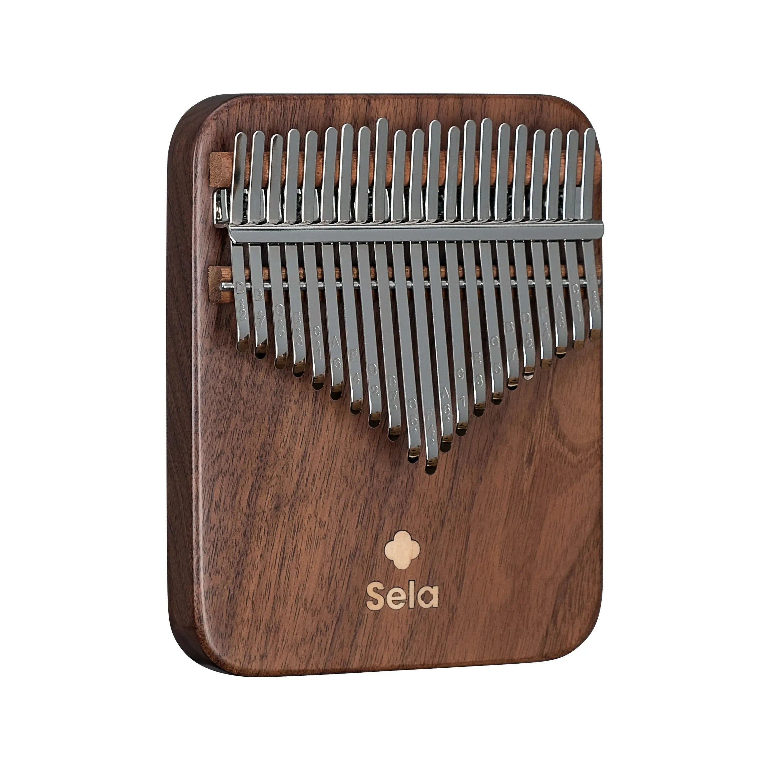 Kalimba 21 Zungen Walnuss Solid | Sela