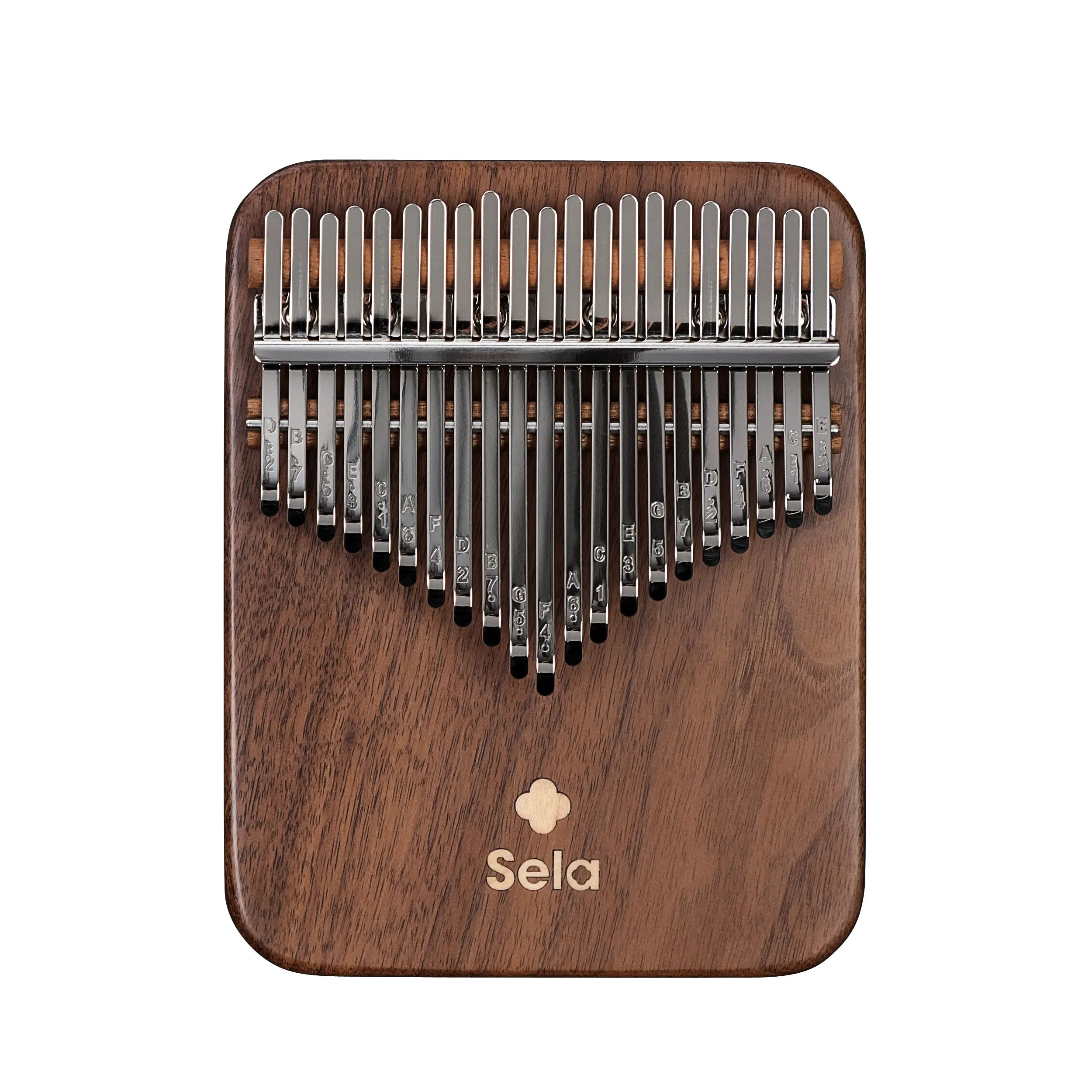 Kalimba 21 Zungen Walnuss Solid | Sela