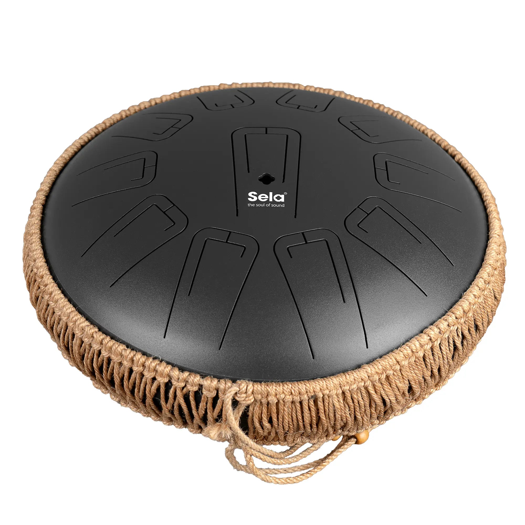 Unity Tongue Drum 13" C Minor 432 Hz inkl. Tasche | Schwarz | Sela - ZenDragon