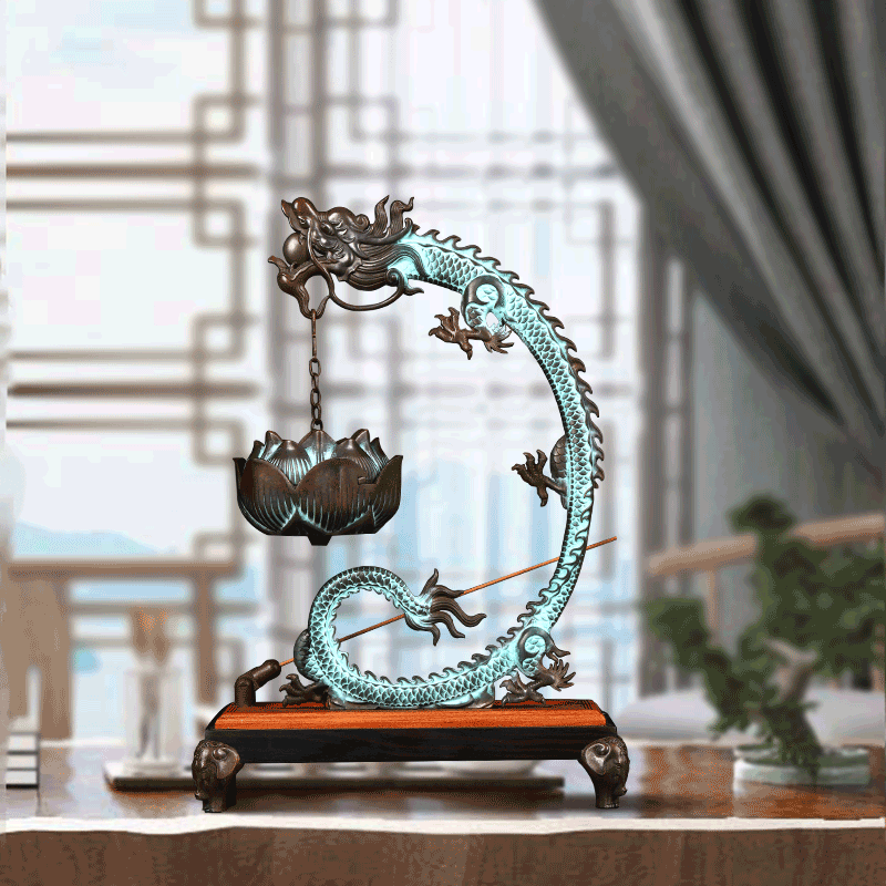 LotusDragon | Backflow Incense Burner